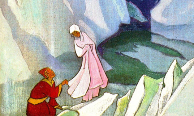 ОДНА ИЗ ЛЮБИМЫХ КАРТИН Н.К. РЕРИХА — ВЕДУЩАЯ 1924Г.